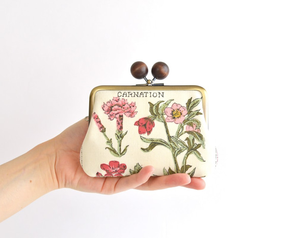 ▶SALE◀ Double clasp/frame purse - Botanical Flowers [905] 第1張的照片