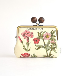 ▶SALE◀ Double clasp/frame purse - Botanical Flowers [905] 第2張的照片