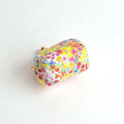 {花卉口金包} Mini coin purse - Liberty "Poppy's Meadow" [856] 第7張的照片