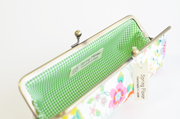 {花卉口金包} Floral pen case - Liberty "Mini Pavilion" [027] 第7張的照片