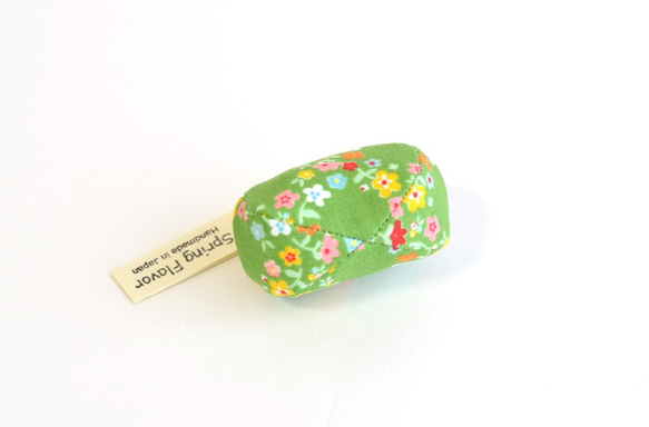 {花卉口金包} Mini coin purse - Green Garden Floral [081] 第7張的照片