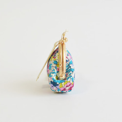 {花卉口金包} Mini coin purse - Liberty "Claire Aude"  blue [077] 第3張的照片