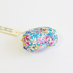 {花卉口金包} Mini coin purse - Liberty "Claire Aude"  blue [077] 第7張的照片