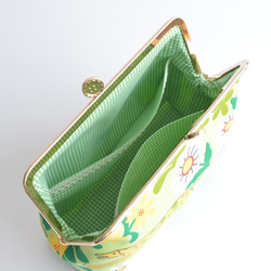 Scandi kiss lock cosmetic pouch(L) - Green - Jakten [153] 第8張的照片