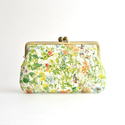 Liberty Linen "Wild Flowers" small cosmetic pouch [704] 第2張的照片