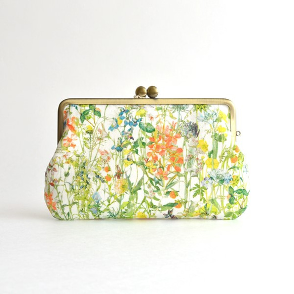 Liberty Linen "Wild Flowers" small cosmetic pouch [704] 第3張的照片