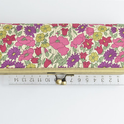{花卉口金包} Floral pen case - Liberty ”Poppy and Daisy" [456] 第7張的照片