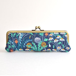 {花卉口金包} Floral pen case - Liberty ”Alpine Pasture" [536] 第3張的照片