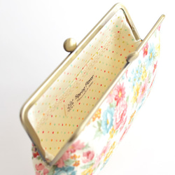 Retro floral small cosmetic pouch - Green Garden [459] 第5張的照片