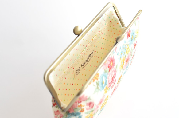 Retro floral small cosmetic pouch - Green Garden [459] 第5張的照片