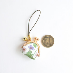 Tiny kiss lock purse with strap - Betsy / Green [330] 第7張的照片