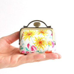 Unique frame pouch(S) - Liberty "Amber's Posy" multi [162] 第1張的照片