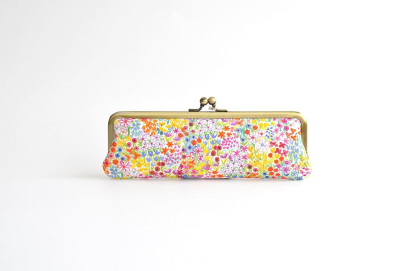 {花卉口金包} Floral pen case - Liberty ”Poppy's Meadow" [290] 第2張的照片