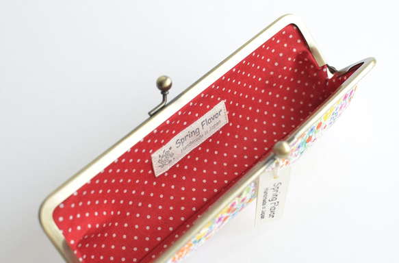 {花卉口金包} Floral pen case - Liberty ”Poppy's Meadow" [290] 第5張的照片