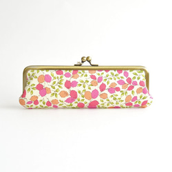 {口金包} Pencil case - Liberty ”Leafy Season" [291] 第2張的照片