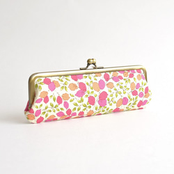 {口金包} Pencil case - Liberty ”Leafy Season" [291] 第4張的照片