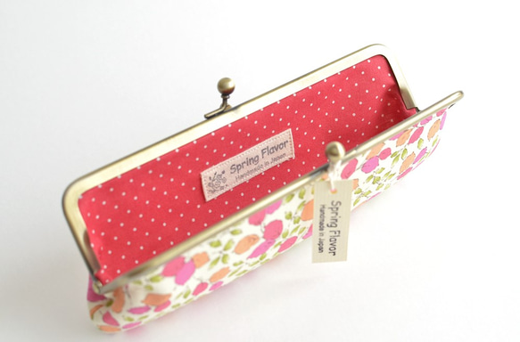 {口金包} Pencil case - Liberty ”Leafy Season" [291] 第5張的照片