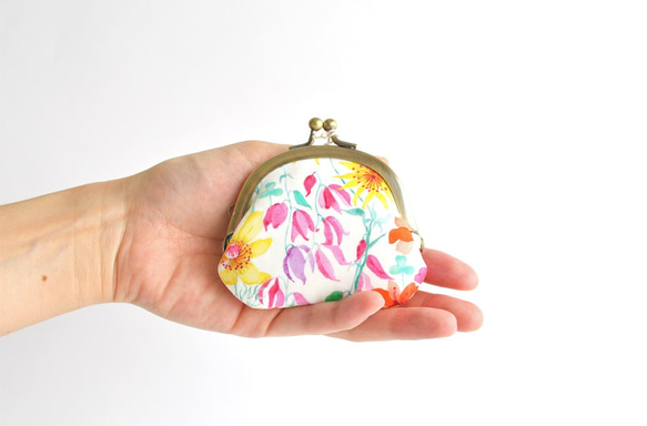 口金包 - Coin purse (S) - Liberty "Amber's Posy" multi [254] 第1張的照片