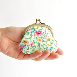 口金包 - Coin purse (S) - Liberty floral fabric [315] 第1張的照片