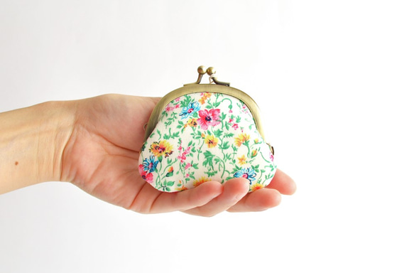 口金包 - Coin purse (S) - Liberty floral fabric [315] 第1張的照片