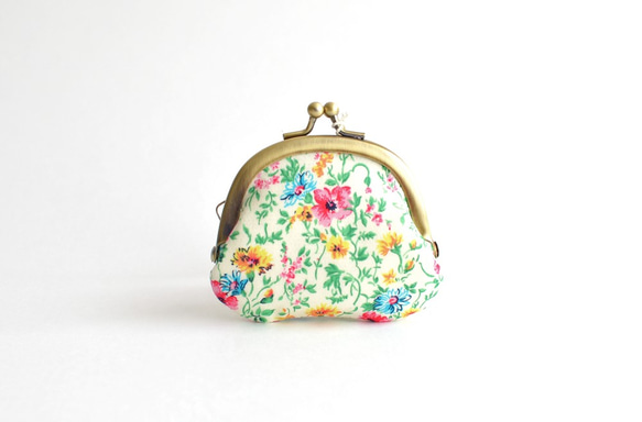 口金包 - Coin purse (S) - Liberty floral fabric [315] 第2張的照片