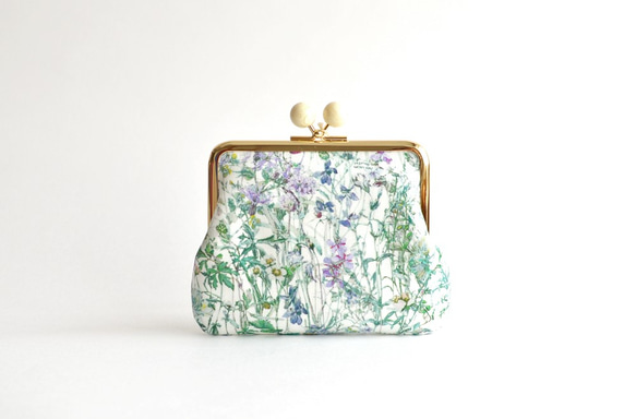 Liberty "Wild Flowers" kiss lock cosmetic pouch [171] ♠ 第2張的照片