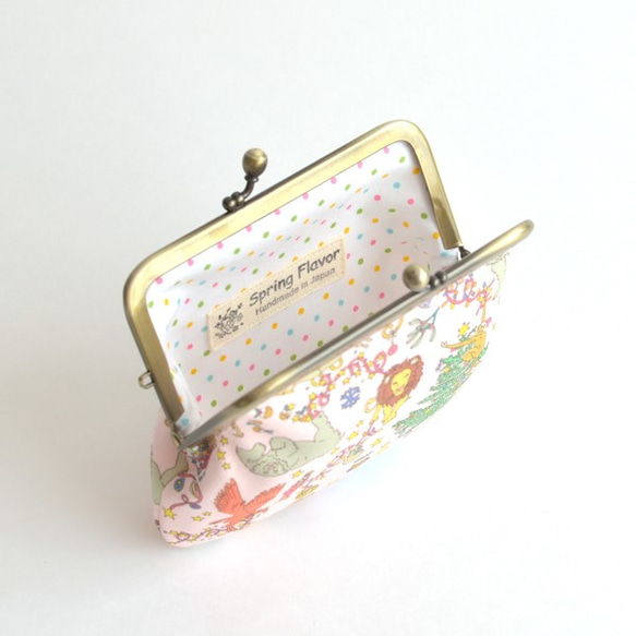 Frame purse(MS) - Liberty "Liberty Christmas" Pink [928] 第4張的照片