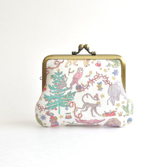 Frame purse(MS) - Liberty "Liberty Christmas" Mauve [927] 第2張的照片