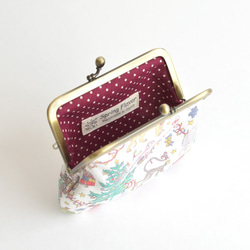 Frame purse(MS) - Liberty "Liberty Christmas" Mauve [927] 第4張的照片