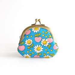 口金包 - Coin purse (S) - Vintage "Daisy & Apple" [040] 第3張的照片