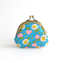 口金包 - Coin purse (S) - Vintage "Daisy & Apple" [040] 第4張的照片