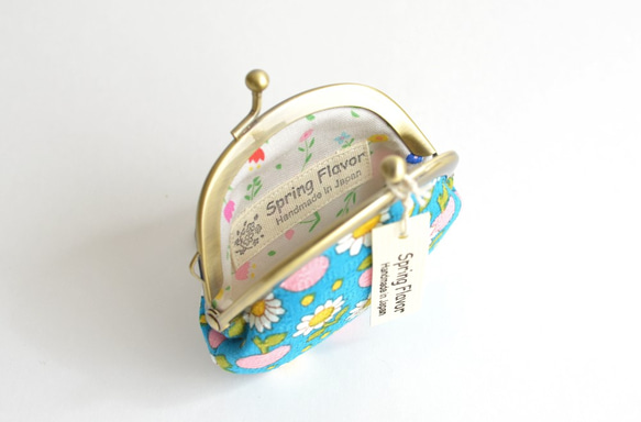 口金包 - Coin purse (S) - Vintage "Daisy & Apple" [040] 第5張的照片