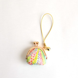 Tiny kiss lock purse with strap - Royal Oak House / Y [766] 第2張的照片