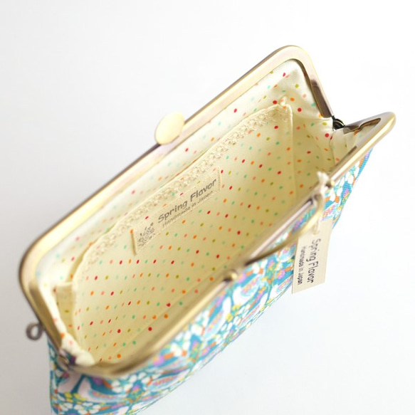 Small cosmetic pouch - Liberty "Strawberry Feast"  [195] 第4張的照片