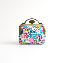 Unique frame pouch(S) - Liberty "Claire Aude" Blue [547] 第3張的照片