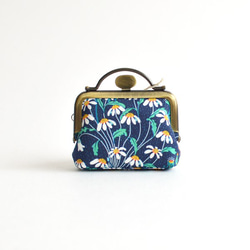 Unique frame pouch(S) - Liberty "Alpine Pasture" Navy [549] 第2張的照片