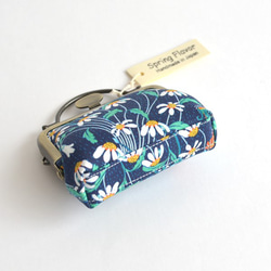 Unique frame pouch(S) - Liberty "Alpine Pasture" Navy [549] 第5張的照片