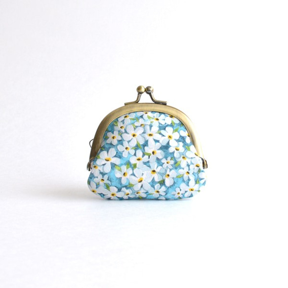 口金包 - Coin purse (S) - Liberty "Petal Wish" Blue [933] 第2張的照片