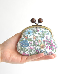 Candy frame purse (MS) - Liberty "Rachel" Light Blue [901] 第1張的照片