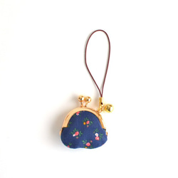 Tiny kiss lock purse with strap - English Flowers [292] 第2張的照片