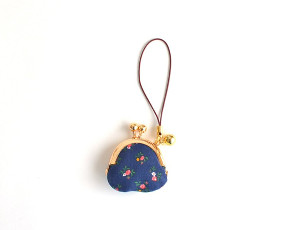 Tiny kiss lock purse with strap - English Flowers [292] 第2張的照片