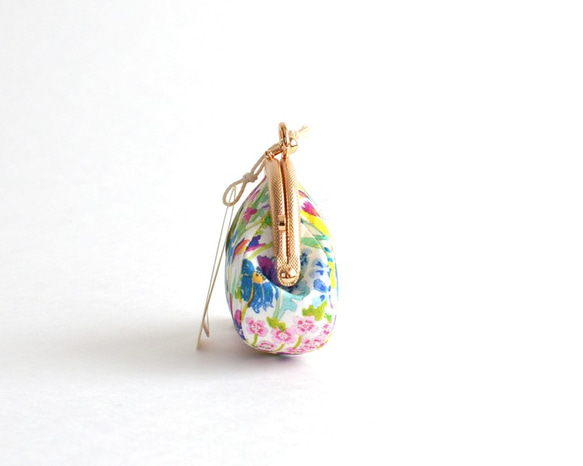 {花卉口金包} Mini coin purse - Liberty "Summer Posy" [455] 第4張的照片