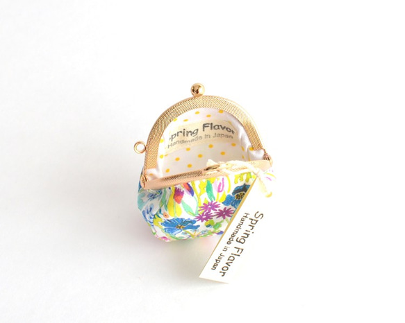 {花卉口金包} Mini coin purse - Liberty "Summer Posy" [455] 第6張的照片