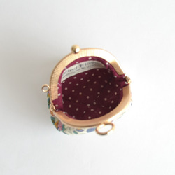 {花卉口金包} Mini coin purse - Liberty "Palmeira" [866] 第6張的照片