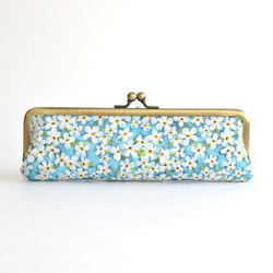 {花卉口金包} Floral pen case - Liberty ”Petal Wish" [879] 第2張的照片