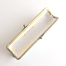 {花卉口金包} Floral pen case - Liberty ”Petal Wish" [879] 第4張的照片