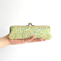 {花卉口金包} Floral pen case - Liberty ”Jess and Jean" [880] 第1張的照片