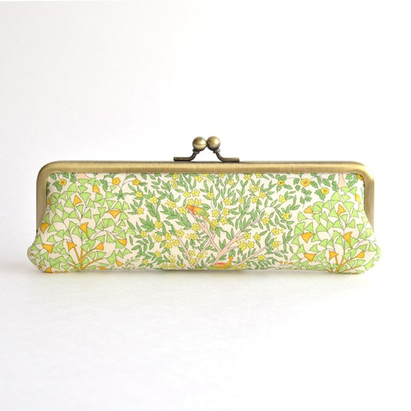 {花卉口金包} Floral pen case - Liberty ”Jess and Jean" [880] 第2張的照片