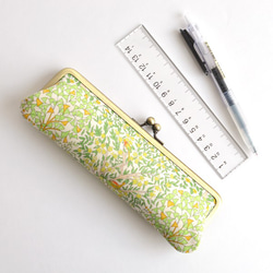 {花卉口金包} Floral pen case - Liberty ”Jess and Jean" [880] 第6張的照片