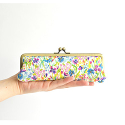 {花卉口金包} Floral pen case - Liberty ”Summer Posy" [881] 第1張的照片